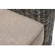Лаунж-зона "Боно" из искусственного ротанга, цвет графит