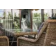 "Латте" плетеный стол из искусственного ротанга 160х90см, цвет соломенный 