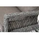 "Гранд Латте" диван трехместный из искусственного ротанга, цвет графит 