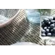 Обеденная группа "Айриш" 4 персоны, искусственный ротанг. Размер 900*900*750 мм. Цвет бежевый