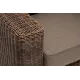 "Боно" кресло из искусственного ротанга, цвет коричневый 