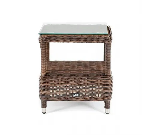 Кофейный столик «Форио» из искусственного ротанга. Размер 450*520 мм