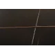 Стол круглый обеденный "Сатурн" из керамики, Размер 900*750 мм. Цвет черный матовый
