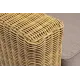 "Боно" кресло из искусственного ротанга, цвет соломенный 