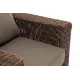 "Боно" кресло из искусственного ротанга, цвет коричневый 