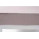 "Касабланка" левый модуль плетеный из роупа, каркас алюминий светло-серый (RAL7035) шагрень, роуп серо-коричневый 23мм, ткань Neo ash