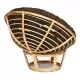 Кресло PAPASAN ECO/ПАПАСАН ЭКО P115-1/SP STD /без подушки/ 115x101x92 см, Natural (натуральный)