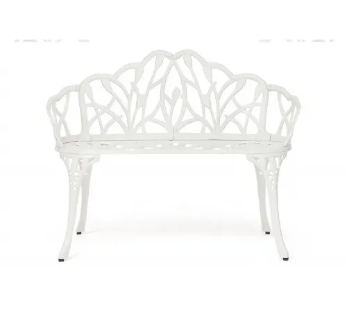 Скамья Secret De Maison Strauss (Штраус) алюминиевый сплав, 99хх56х76см, butter white