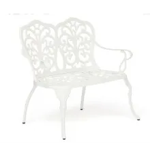 Скамья Secret De Maison Symphonie  алюминиевый сплав, 95х56х92см, butter white