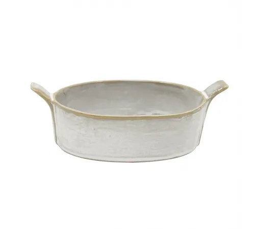 Блюдо овальное 15*8 см h4 см 200 мл Gray Oval Bucket с ручками Frutti di Mare P.L. [1]