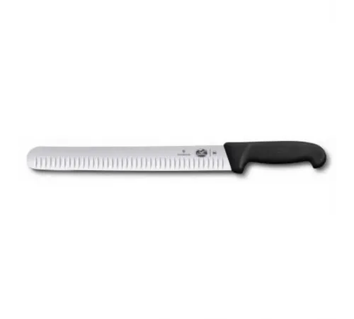 Нож слайсер 36 см для нарезки ломтиками черная фиброкс ручка Victorinox Fibrox