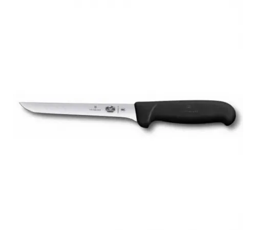 Нож обвалочный 15 см черная фиброкс ручка Victorinox Fibrox