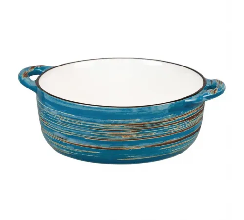 Бульонница 550 мл d 14,5 см h5,5 см Texture Dark Blue P.L. Proff Cuisine [6]
