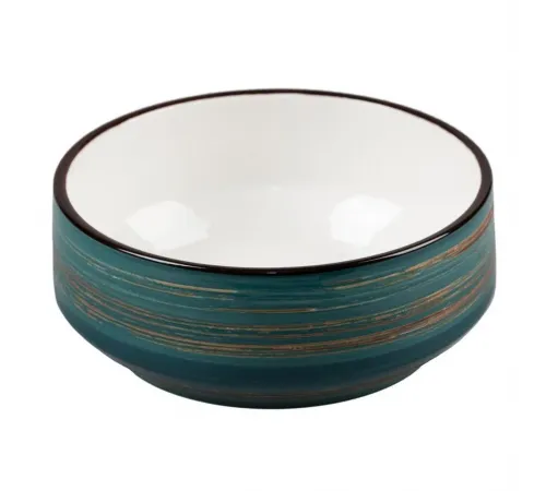 Салатник 550 мл d 14 см h5,9 см Texture Dark Green P.L. Proff Cuisine [6]