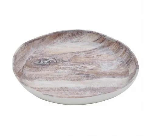 Блюдо 30*4 см круглое Birch 300 мл пластик меламин P.L. Proff Cuisine