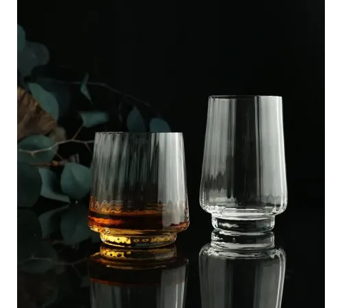 Стакан Олд Фэшн 350 мл "Optical-2" d 8 см h9 см P.L. - BarWare [6]