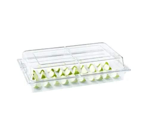 Поднос для выкладки 53*32,5*12,5 см пласт. с пласт. крышкой SUNNEX