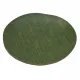Блюдо 26*3,5 см круглое Green Banana Leaf пластик меламин P.L. Proff Cuisine
