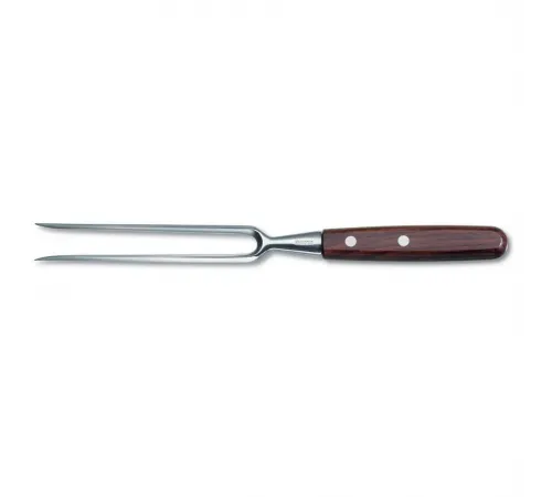 Вилка для мяса поварская 18 см Rosewood нерж. с дерев. ручкой Victorinox