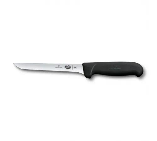 Нож обвалочный 15 см черная фиброкс ручка Victorinox Fibrox