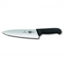 Нож поварской 20 см фиброкс ручка черная Victorinox Fibrox