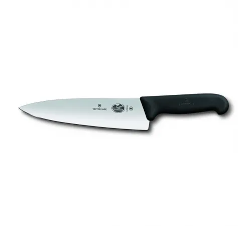 Нож поварской 20 см фиброкс ручка черная Victorinox Fibrox