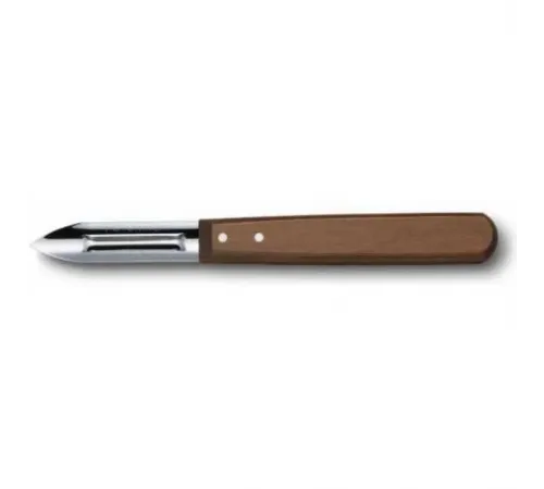 Нож для чистки овощей (овощечистка) дерев. ручка Victorinox