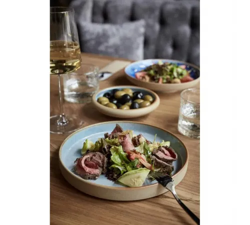 Тарелка с бортом d 26 см h2,2 см 600 мл Blue Panasia P.L. Proff Cuisine [1]