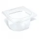 Гастроемкость 1/6*150 мм (176*162 мм) 2,4 л, поликарбонат, P.L. Proff Cuisine