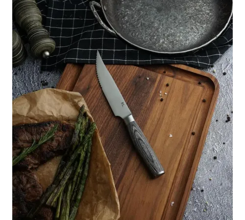 Нож для стейка 24 см "Garwin" Pakka Wood P.L. Proff Cuisine