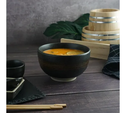 Салатник 600 мл d 13,5 см h8 см Dark Matt Panasia P.L. Proff Cuisine [1]