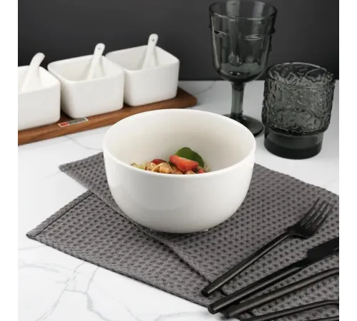 Салатник 900 мл d 15,3 см h9,2 см белый фарфор P.L. Proff Cuisine [6]