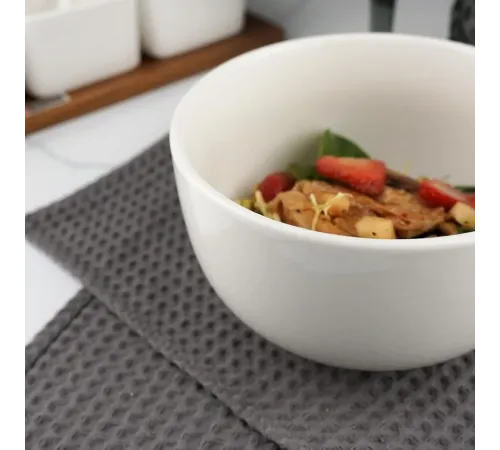 Салатник 900 мл d 15,3 см h9,2 см белый фарфор P.L. Proff Cuisine [6]