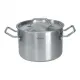 Кастрюля котел 31 л, 36*30 см с крышкой нерж. 18/8 ИНДУКЦИЯ P.L. Proff Cuisine