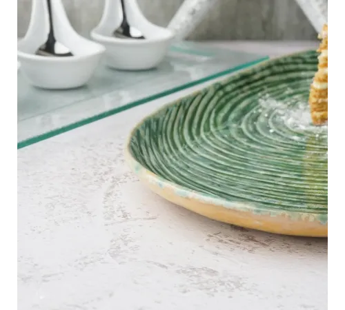 Блюдо овальное 33*17 см h2 см Green Frutti di Mare P.L. [1]