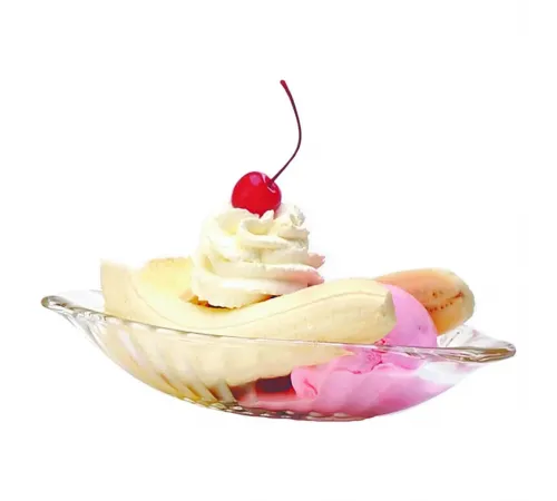 Креманка 310 мл "Banana Split" 24*10 см h3 см стекло Ocean [6]