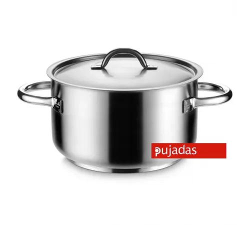 Кастрюля 15,2 л, 32*19 см с крышкой нерж. 18/10 ИНДУКЦИЯ Pujadas Испания