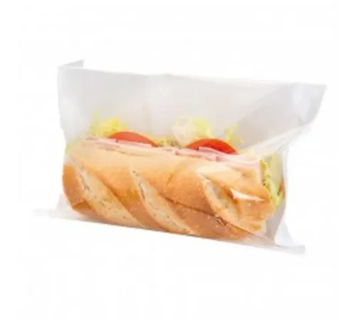 Пакет бумажный с окном для еды, 24*19/17 см, 500 шт/уп, Garcia de PouИспания