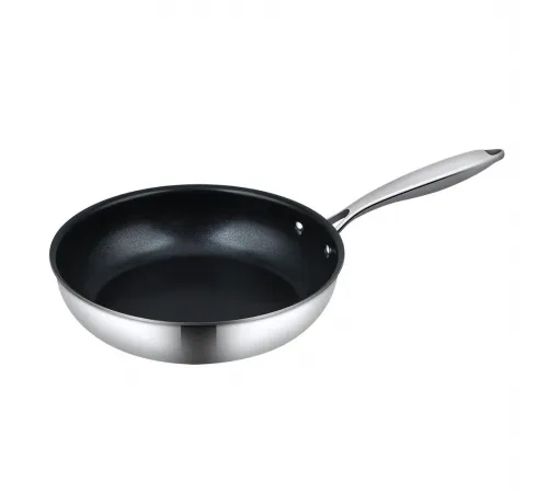 Сковорода 30 см, h 6 см New Kitchen Standard нерж. с антиприг. покр. ИНДУКЦИЯ P.L. Proff Cuisine