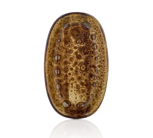 Блюдо овальное 29*17 см Cowry Yellow By Bone Innovation [1]