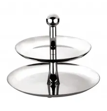 Этажерка 2 яруса h 23 см нерж. P.L. Proff Cuisine