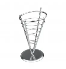 Корзинка для подачи Конус 12,7*22,9 см нерж. P.L. Proff Cuisine