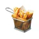 Корзинка для подачи 12,5*10*8,5 см, нерж. P.L. Proff Cuisine