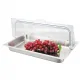 Поднос для выкладки 53*32,5*24 см нерж. с пласт. Roll-top крышкой SUNNEX