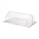 Поднос для выкладки 53*32,5*19 см нерж. с пласт. Roll-top крышкой SUNNEX