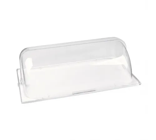 Поднос для выкладки 53*32,5*19 см фарфор с пласт. Roll-top крышкой SUNNEX