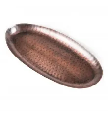 Блюдо овальное 31*15 см (поднос) "Antique" h 1,75 см нерж. под медь P.L. Proff Cuisine