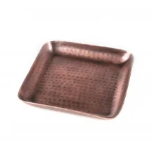 Блюдо квадратное 13*13 см (поднос) "Antique" нерж. под медь P.L. Proff Cuisine