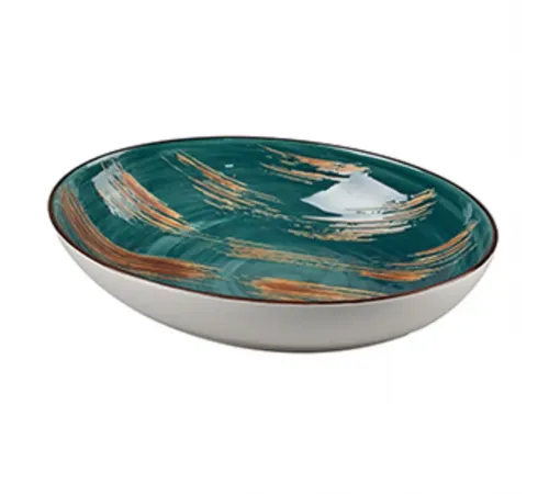 Салатник 1100 мл 25,9*19,3 см h5 см Texture Dark Green P.L. Proff Cuisine [1]