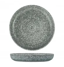Тарелка с бортом d 23,3 см h3,1 см глазурь Glossy Stone Untouched Taiga P.L. Proff Cuisine [1]